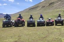 ATV adventure to Rainbow Mountain unique landscapes