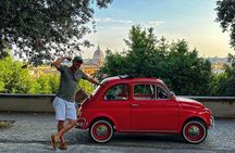 Private Fiat Vintage Tour in Rome
