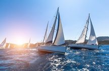 Barcelona: Sailing Tour with Tapas, Drinks, Swim & Sunset Option