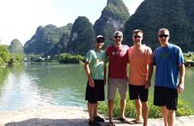 Private Yangshuo Tour: Xianggong Hill, Bamboo Raft and Cycling