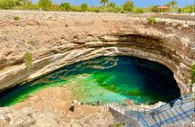 Full Day Group Tour to Wadi Shab Bimmah Sinkhole and Fins Beach