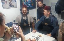 Funny Family Cooking Class in Blue City
