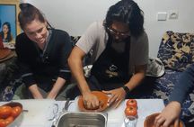 Funny Family Cooking Class in Blue City