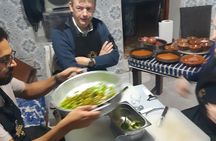 Funny Family Cooking Class in Blue City