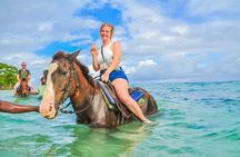 Shared Tour in Ocho Rios with Horseback Riding and Swimming