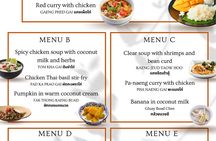 Thai Cooking Class 2 Hrs ( 3 Dishes Menu)