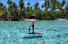 Tahaa Excursion in Electric Paddle Snorkeling Coral Garden
