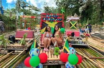 Horseback Ride n Swim & Bamboo Rafting With Limestone Massage 