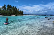Tahaa Excursion in Electric Paddle Snorkeling Coral Garden