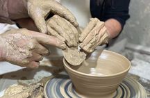 Santorini Pottery Class with Wine Tasting