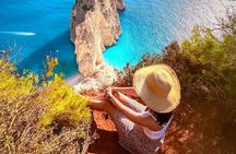 Romantic Sunset in Zakynthos Keri Lake & Myzithres Viewpoint