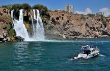 Lower Düden Waterfall Boat Cruise Tour With Lunch and Drinks