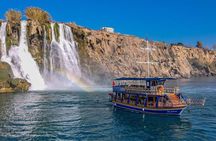 Lower Düden Waterfall Boat Cruise Tour With Lunch and Drinks