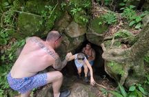 La Leona Waterfall, lazy river tubing, cliff jump & hot springs