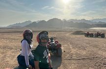 Desert Adventure: Quad & Camel Ride Safari from Sharm El-Sheikh