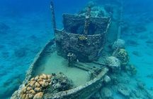 Snorkel boat trip: Sunken ship, old dutch fort & spanish bay