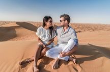 Dubai Red Dune Safari with Camel Ride, Sandboarding & BBQ Dinner
