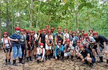 Jomblang Cave Pindul Cave and Oyo River Tubing Private Day Tour