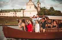 Gondola cruise The Vistula River Krakow private tour up to 12 person