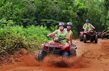 ATV Adventure with Ziplines Cenote from Playa del Carmen