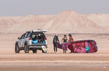 Luxury Kitesurf Safari in Dakhla Morocco | 4x4 Pickup & IKO Coach