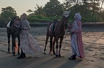 From Ubud 1 Hour Horse Riding at The Beach Experiences