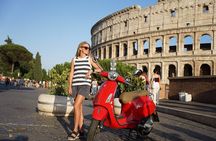 Rome Vespa Tour with Tiramisu