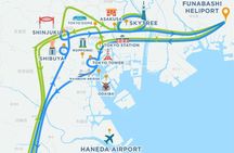【50 mins】 City lights HelicopterTour: Tokyo and Yokohama plan