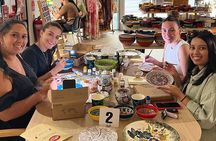 Paint and Sip Classes Melbourne: Ceramic Plates & Bowls