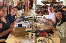 Paint and Sip Classes Brisbane: Ceramic Plates & Bowls