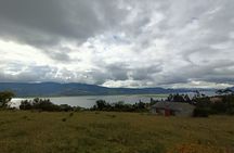 Private Visit to the Guatavita Reservoir, town and lagoon
