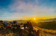 Kintamani Black Lava Sunrise Jeep Adventure with Temple in Bali
