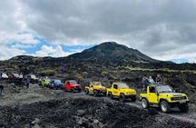 Kintamani Black Lava Sunrise Jeep Adventure with Temple in Bali