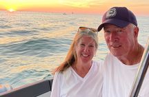 Sunset Champagne and Charcuterie Charter in Tampa (Private avail)