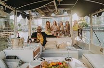 Luxury Private Miami River E-Boat Cruise & Wine and Charcuterie