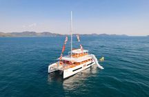 Pattaya: 3 Island-Hopping Full-Day Party Catamaran Cruise