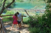 From Zadar: Krka Falls and Zadar or Sibenik (or Winery) Private