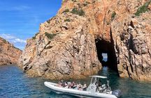 From Sagone/Cargèse: Scandola Girolata Calanques Piana Snorkeling