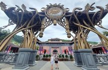 Hue To Hoi An by Private Car via Hai Van Pass, Golden Bridge