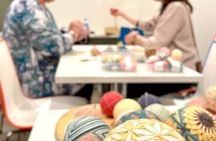 Let's make a Japanese hand craft "Temari" embroidered ball !
