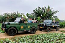 Hanoi Jeep Tour: Red River Countryside+ Backstreet+ Train-street 