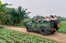 Hanoi Jeep Tour: Red River Countryside+ Backstreet+ Train-street 