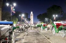 Marrakech evening: guided tour of souk & medina & 1 hour carriage ride