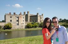 Leeds Castle Canterbury and Dover Private Tour from London