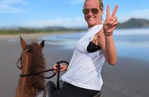 Horseback ride, picnic and swimming at Barigona beach