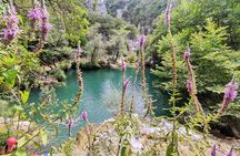 Canyoning and Zipline in Polylimnio Waterfalls