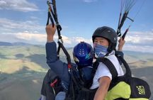  Private Tandem Paragliding Experience at Bayanzurkh Mountain