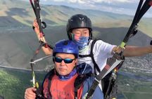  Private Tandem Paragliding Experience at Bayanzurkh Mountain