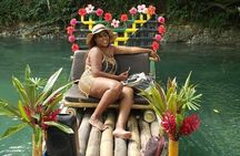 Bamboo Rafting With Limestone Foot Massage