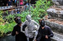 Bangkok Best Canal Tour : Wat Paknam, Artist's House & Flower Art